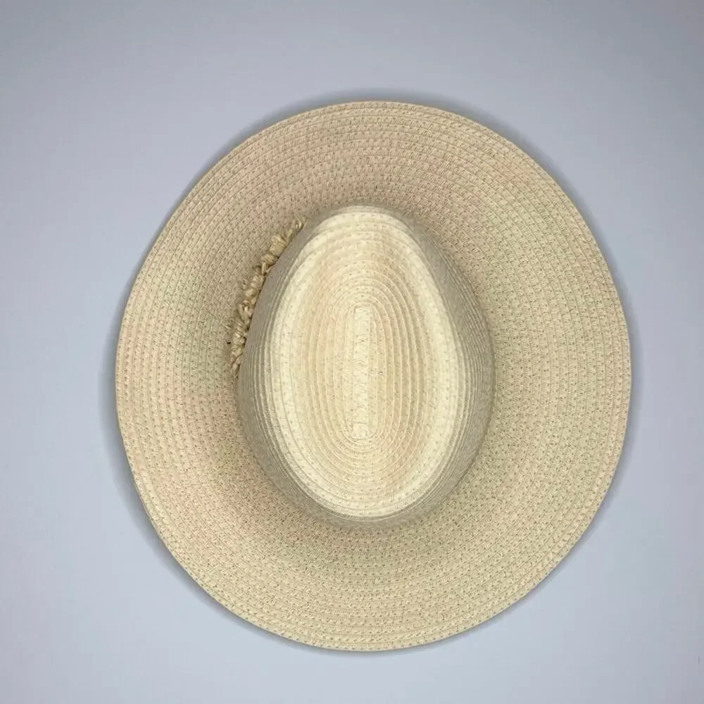 NWOT Janie and Jack Flower Straw hat Kids 4-5yo